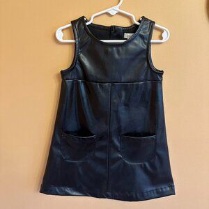 Toddler Girl Rachel Zoe Faux Leather Jumper